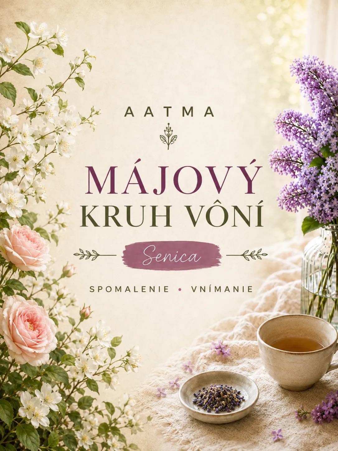 Aatma kruh vôní — májový večer v Senici
