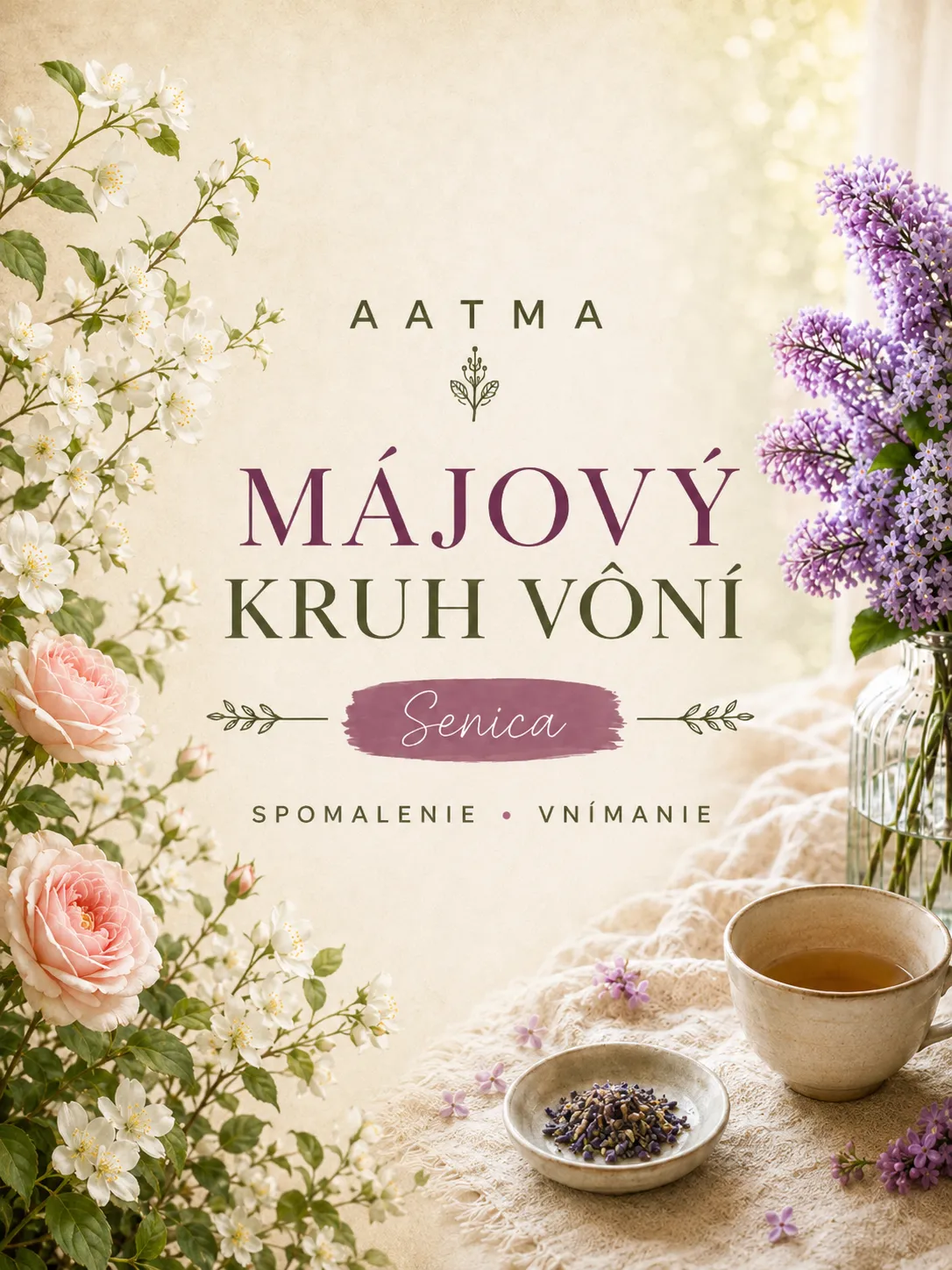 Aatma kruh vôní — májový večer v Senici